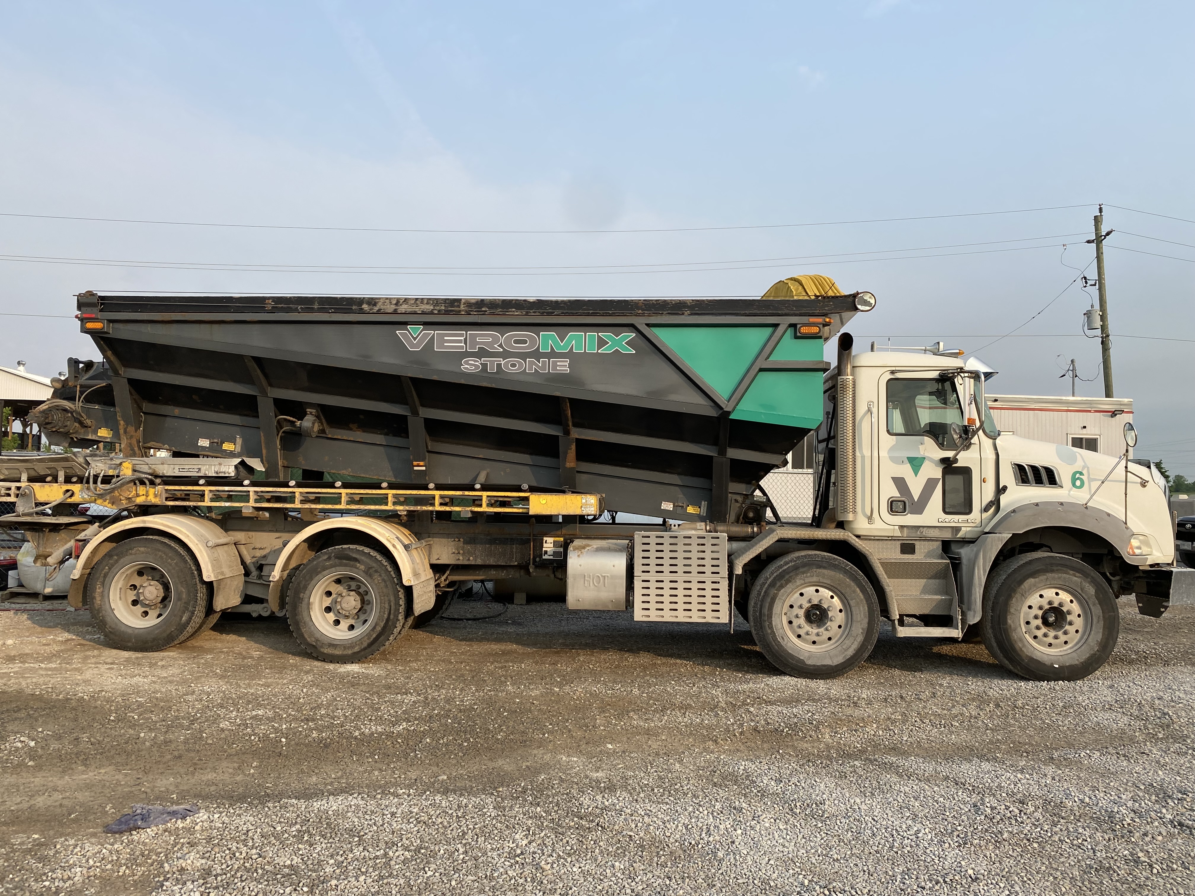 2014 Mack w/Dahms Stone Slinger